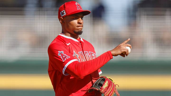 Los Angeles Angels v Cleveland Guardians