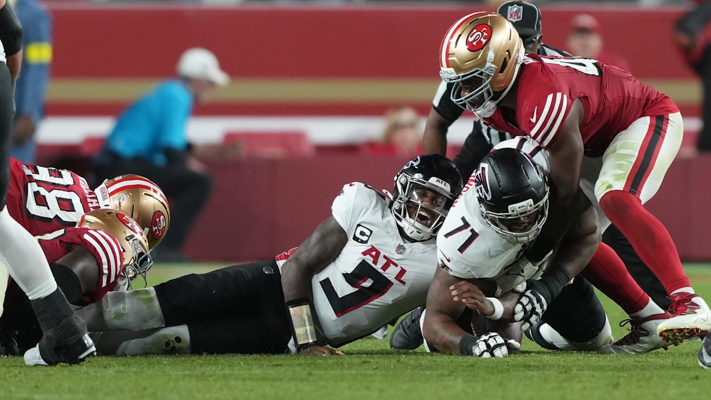 Falcons QB Michael Penix Jr. Day-to-Day With Foot Bone Bruise After 49ers Game