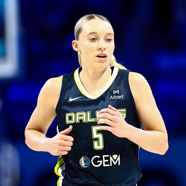 Dallas Wings guard Paige Bueckers
