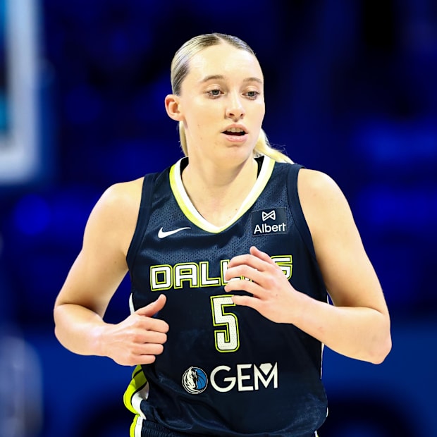 Dallas Wings guard Paige Bueckers