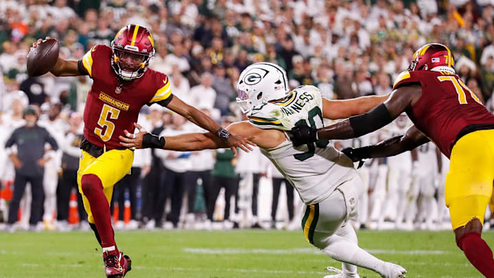 Jayden Daniels was not at practice on Friday. Jayden Daniels was not at practice on Friday.