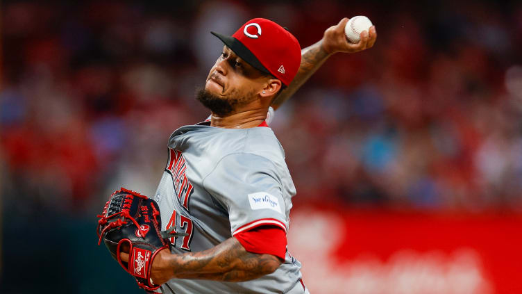 Cincinnati Reds pitcher Frankie Montas