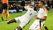 Jamie Leweling anotou o gol da vitória alemã diante da Holanda