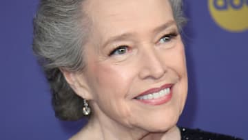 Sept. 15, 2024; Los Angeles, CA, USA; Kathy Bates at the 76th Emmy Awards at the Peacock Theater on Sunday, Sept. 15, 2024 in Los Angeles. Mandatory Credit: Dan MacMedan-USA TODAY