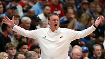 Kansas basketball head coach Bill Self