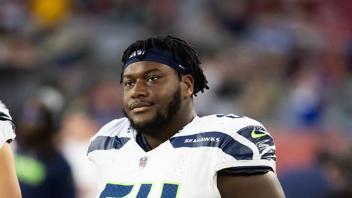 Seattle Seahawks guard Christian Haynes