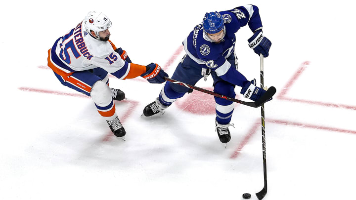 New York Islanders v Tampa Bay Lightning - Game Five New York Islanders v Tampa Bay Lightning - Game Five