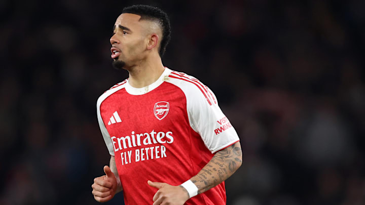 Gabriel Jesus é uma das opções para Arteta no setor ofensivo Gabriel Jesus é uma das opções para Arteta no setor ofensivo