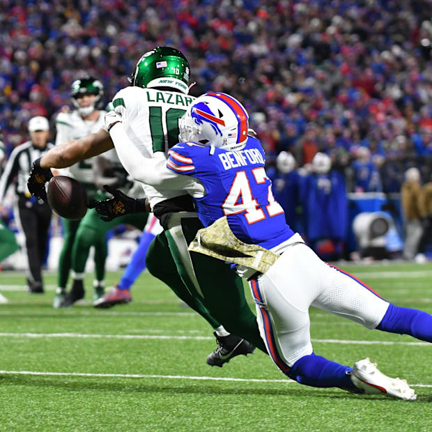 Allen Lazard vs. Bills