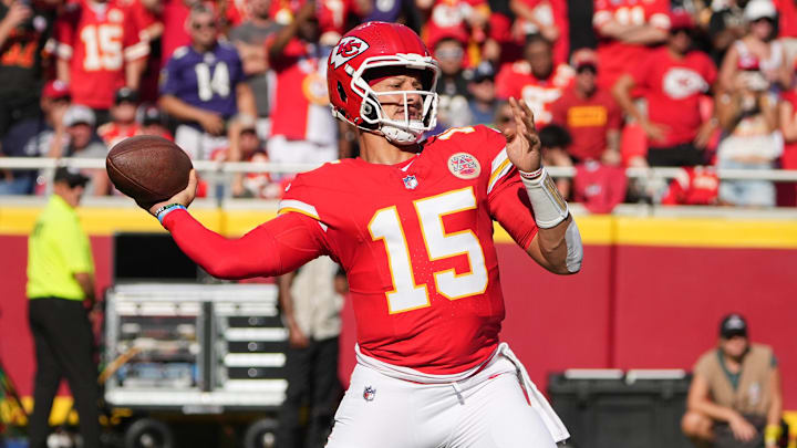 Patrick Mahomes Makes NFL History With Milestone Touchdown Pass vs. Ravens