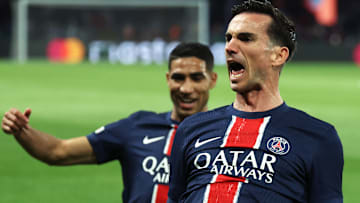 Les deux buteurs parisiens du soir - Ligue des Champions - Parc des Princes