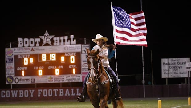 Madison County beat Chiefland 49-14 in a Region 3-1A final at Boot Hill Stadium on Friday, Nov. 23, 2018.