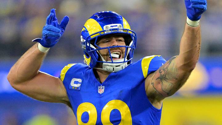 Los Angeles Rams tight end Tyler Higbee.