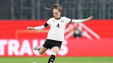 Sophia Kleinherne läuft auch in DFB-Dress auf