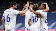 Los blancos golearon al equipo valenciano