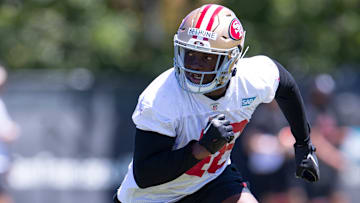 San Francisco 49ers linebacker Tatum Bethune