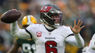 Baker Mayfield and the Buccaneers agreed to a three-year contract this offseason.