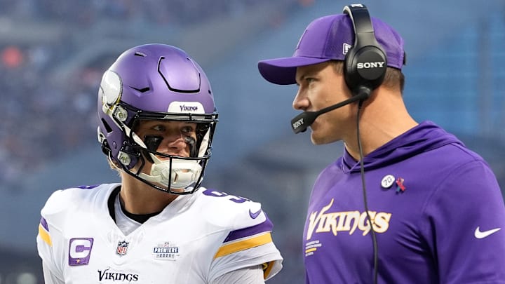 The Vikings plan to bring in a veteran quarterback for J.J. McCarthy next season. The Vikings plan to bring in a veteran quarterback for J.J. McCarthy next season.