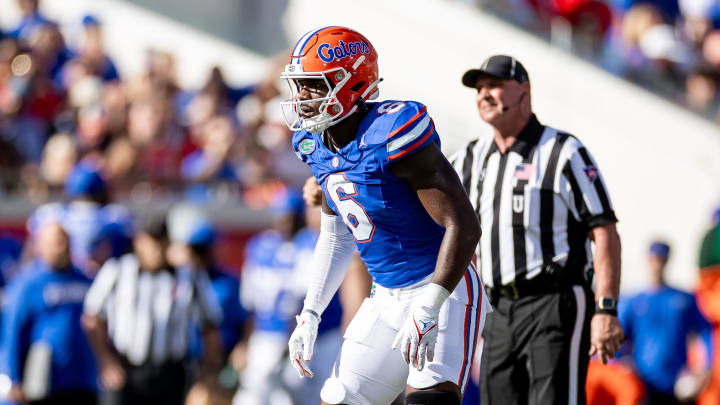 Florida Gators linebacker Shemar James absence was felt in the second half of 2023.