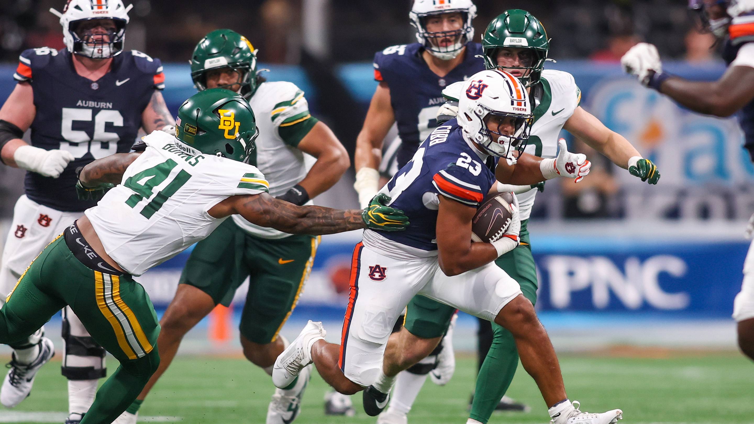 Should Auburn Fans Be Concerned About the Tigers’ Rushing Against Baylor?