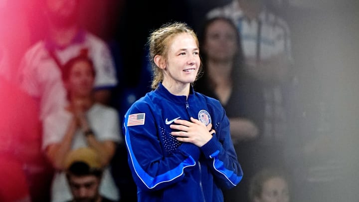 In the gold-medal match, Hildebrandt was set to face India's Phogat, who failed to make the weight to compete.