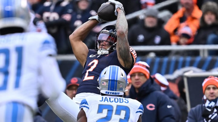 DJ Moore's 2023 season in a struggling passing game easily made him the Bears team MVP but as they say, things have changed.