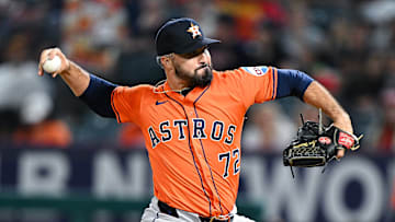 Houston Astros pitcher Nick Hernandez