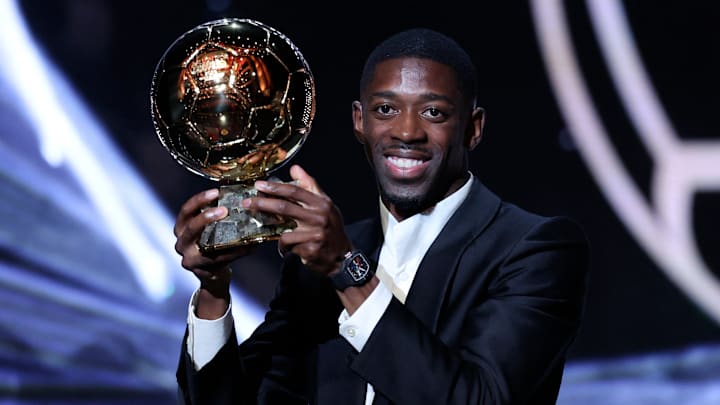 Dembélé foi eleito o melhor jogador do mundo