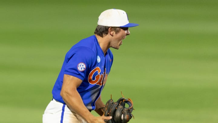 Florida Gators infielder Colby Shelton bypassed the Washington Nationals to return to Gainesville.