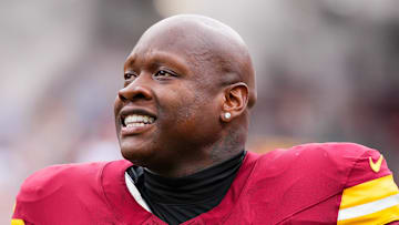 Washington Commanders offensive tackle Laremy Tunsil