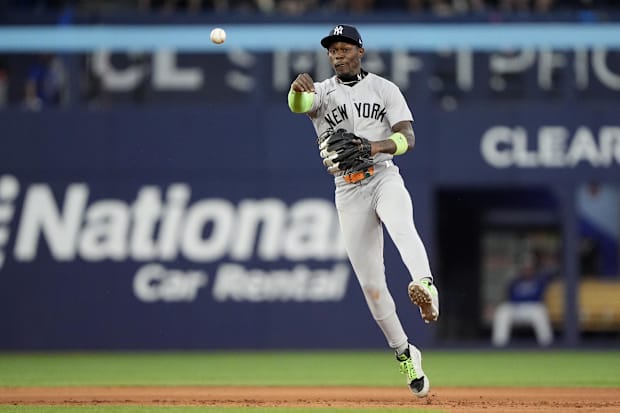 New York Yankees second baseman Jazz Chisholm Jr. New York Yankees second baseman Jazz Chisholm Jr.
