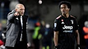 Massimiliano Allegri e Juan Cuadrado