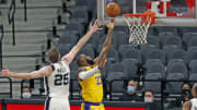 Lakers y Spurs jugarán este jueves