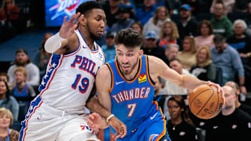 Philadelphia 76ers v Oklahoma City Thunder