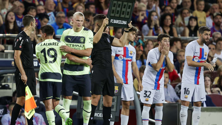 FC Barcelona v Manchester City - Club Friendly