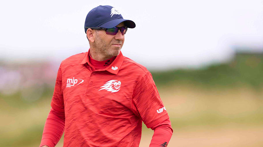 Sergio Garcia finished the final round of the 2025 British Open without his driver. |  Pedro Salado/Getty Image