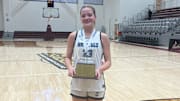 Shelby Lewis helped Mount de Sales Academy claim its first Interscholastic Athletic Association of Maryland (IAAM) title Sunday evening. The Carnegie Mellon University finished with 12 points as the Sailors defeated Notre Dame Prep in overtime in the B Conference final at Howard Community College.