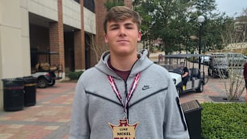 2025 QB prospect Luke Nickel talks about his recruitment process on Jan. 21, 2023 at FSU's Junior Day.