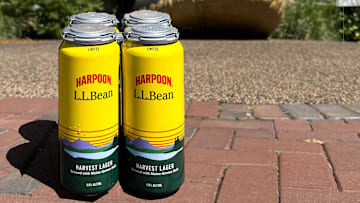 L.L.Bean and Harpoon Brewery Team Up to Launch Limited-Edition Harvest Lager. Image courtesy Harpoon Brewery