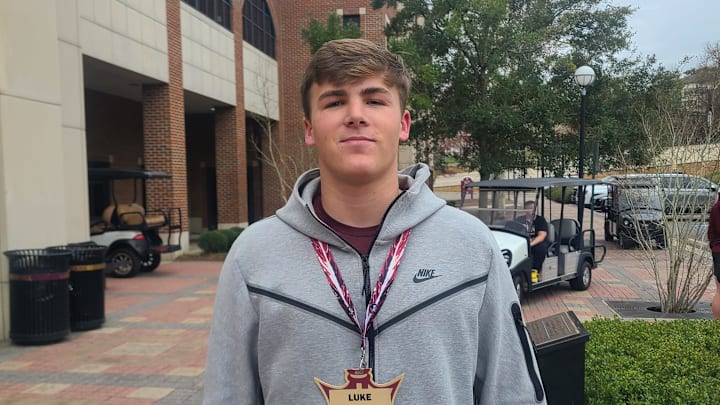 2025 QB prospect Luke Nickel talks about his recruitment process on Jan. 21, 2023 at FSU's Junior Day.