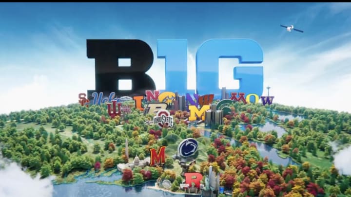 The Big Ten maps commercial shown at the end.