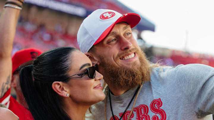 Claire Kittle and George Kittle