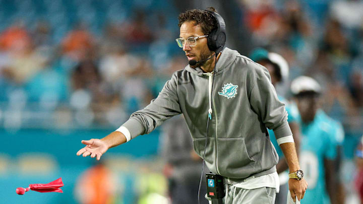 Miami Dolphins head coach Mike McDaniel