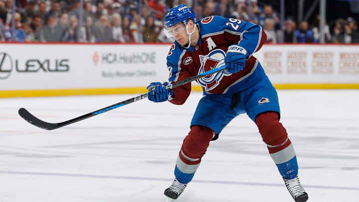 Nathan MacKinnon has been a one-man shooting gallery for the Avalanche.