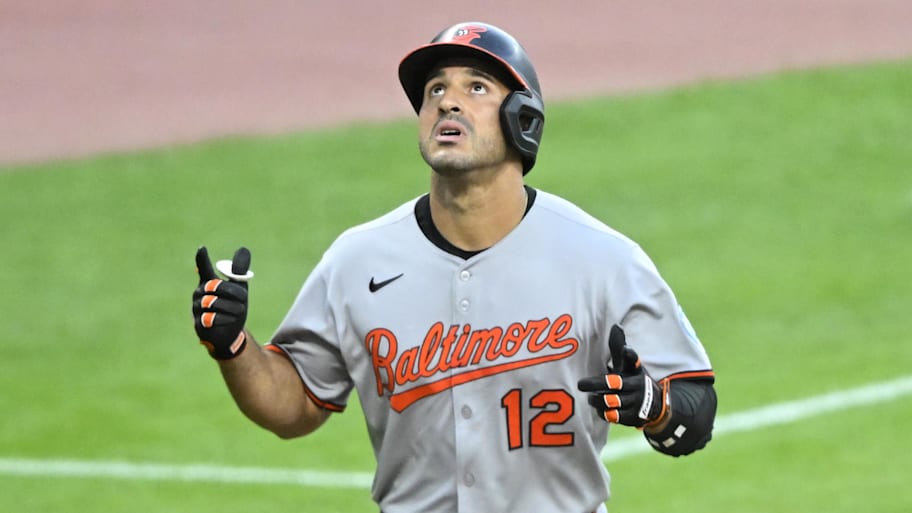 Ramon Laureano is hitting .279, with 15 home runs and 46 RBIs during the 2025 season for the Baltimore Orioles. | David Richard-Imagn Images