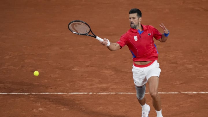 Novak Djokovic defeated Rafael Nadal in straight sets.