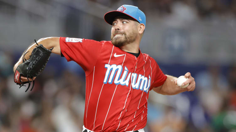 Miami Marlins pitcher Matt Moore