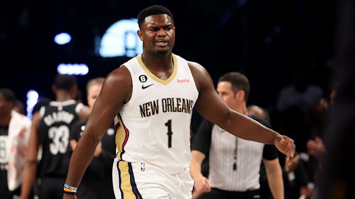 New Orleans Pelicans forward Zion Williamson.