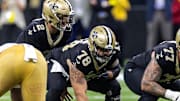 Saints center Erik McCoy will miss the rest of the 2025 season.