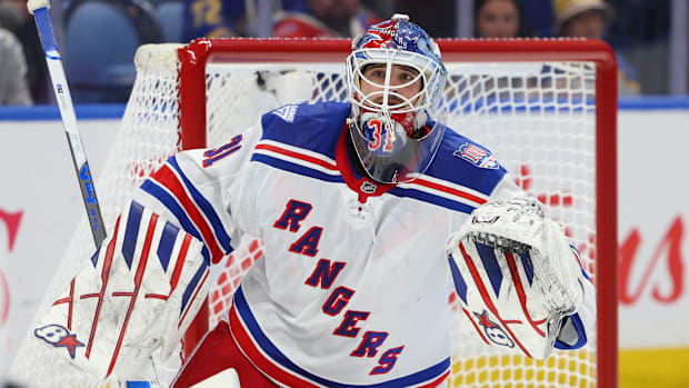 New York Rangers goaltender Igor Shesterkin